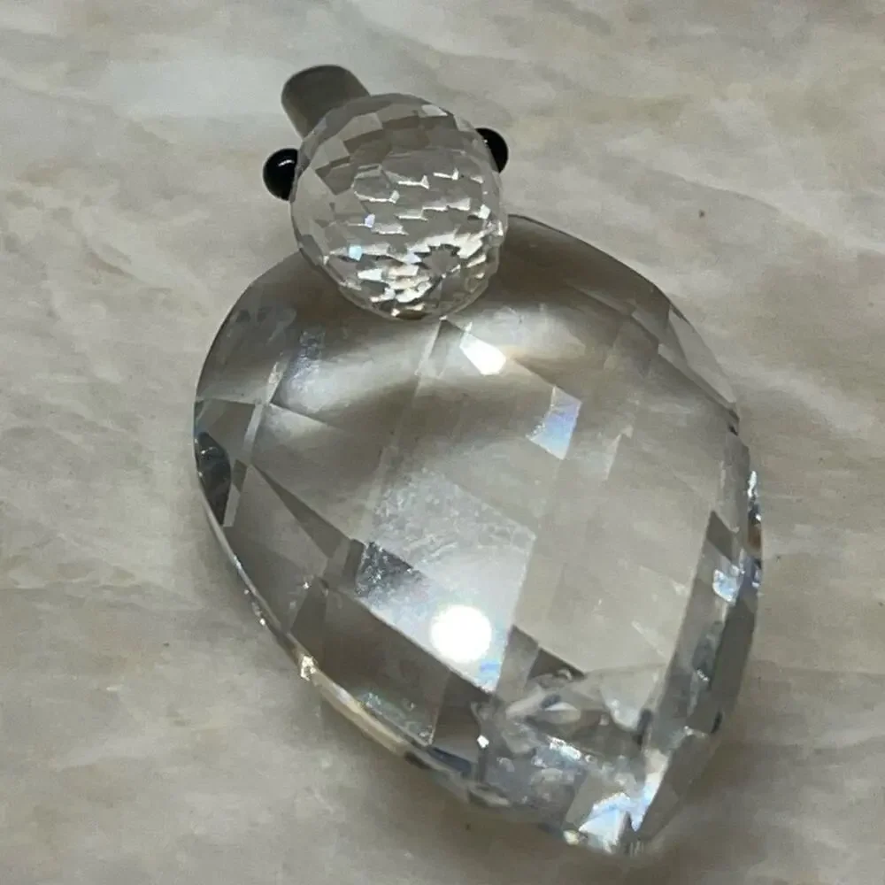 Swarovski crystal duck